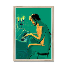 Load image into Gallery viewer, Piano Framed Print - Ego Rodriguez Shop
