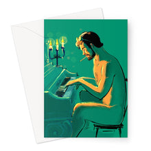 Load image into Gallery viewer, Piano Greeting Card - Ego Rodriguez Shop
