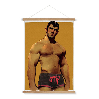 Pool Boy Fine Art Print with Hanger - Ego Rodriguez Shop