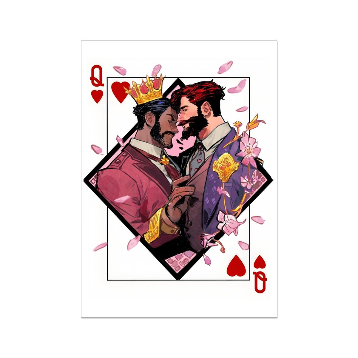 Queer of Hearts Fine Art Print - Ego Rodriguez Shop