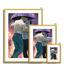 Load image into Gallery viewer, Rain Antique Framed &amp; Mounted Print - Ego Rodriguez Shop
