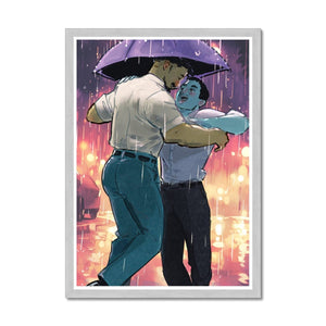 Rain Antique Framed Print - Ego Rodriguez Shop