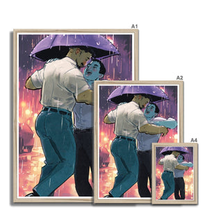 Rain Framed Print - Ego Rodriguez Shop