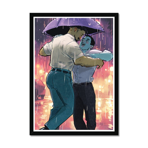 Rain Framed Print - Ego Rodriguez Shop