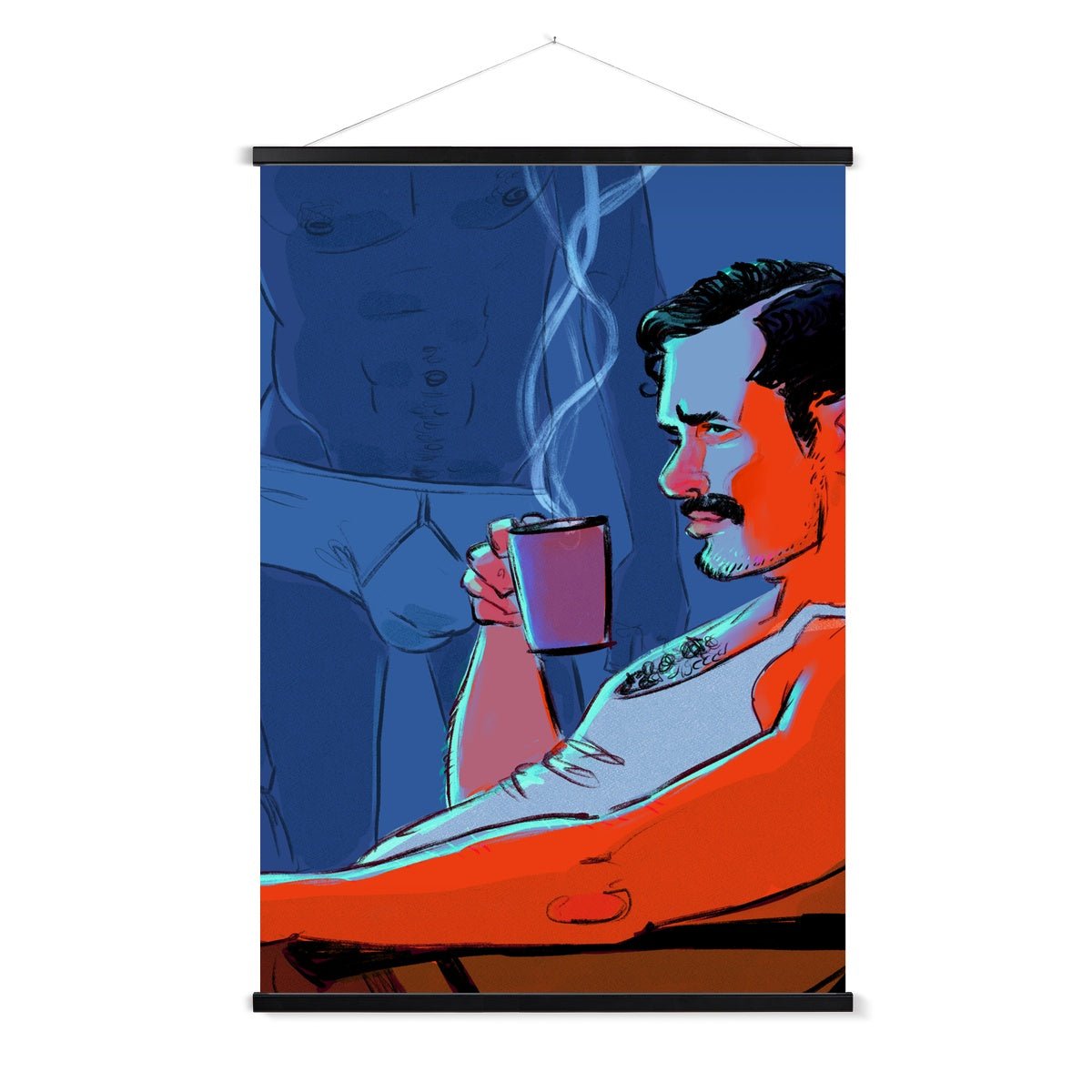 Rainy Day Fine Art Print with Hanger - Ego Rodriguez Shop