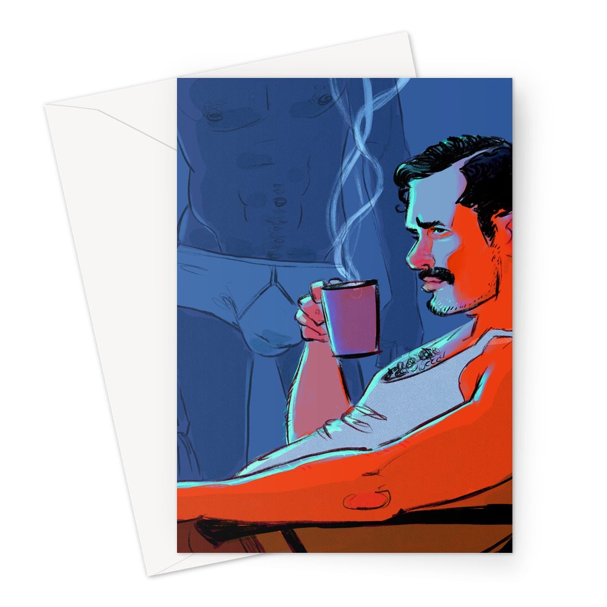 Rainy Day Greeting Card - Ego Rodriguez Shop