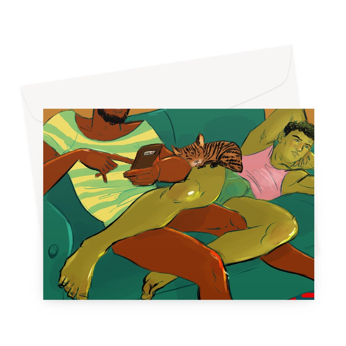 Ready to go Nowhere Greeting Card - Ego Rodriguez Shop
