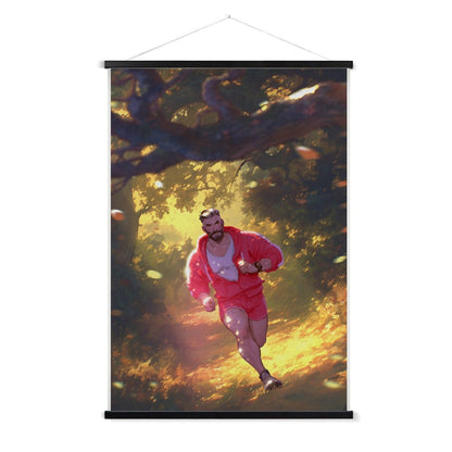 Red Riding Hood Fine Art Print with Hanger - Ego Rodriguez Shop