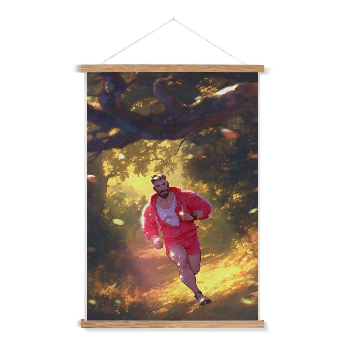 Red Riding Hood Fine Art Print with Hanger - Ego Rodriguez Shop