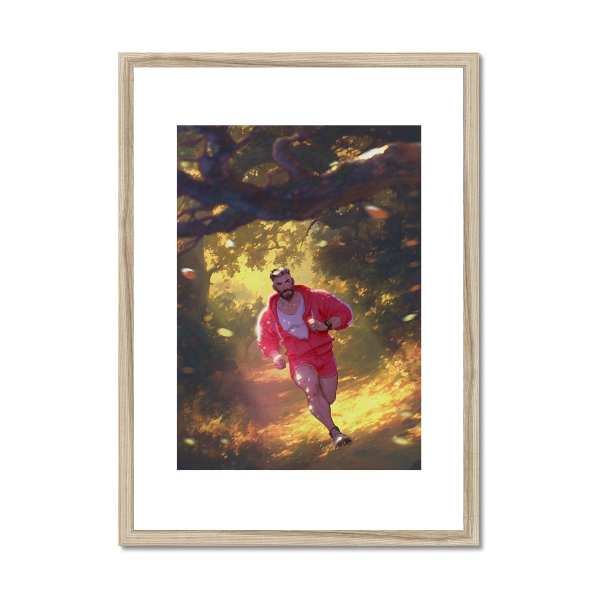 Red Riding Hood Framed & Mounted Print - Ego Rodriguez Shop