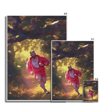 Red Riding Hood Wall Art Poster - Ego Rodriguez Shop