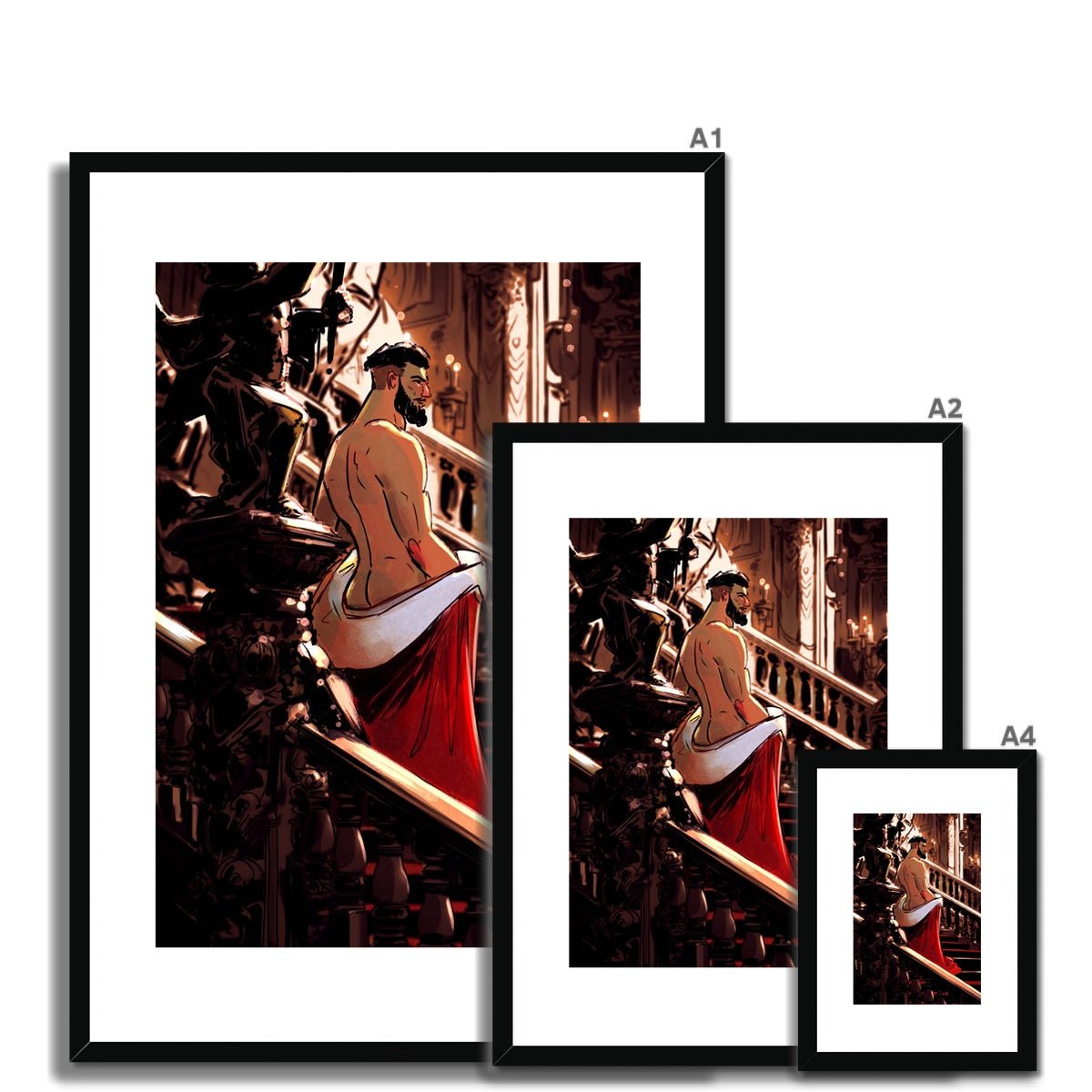 Regal Framed & Mounted Print - Ego Rodriguez Shop