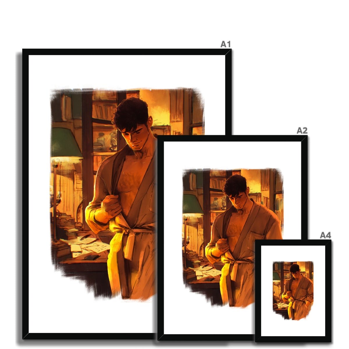 Robe Framed & Mounted Print - Ego Rodriguez Shop