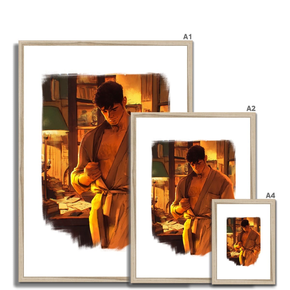 Robe Framed & Mounted Print - Ego Rodriguez Shop