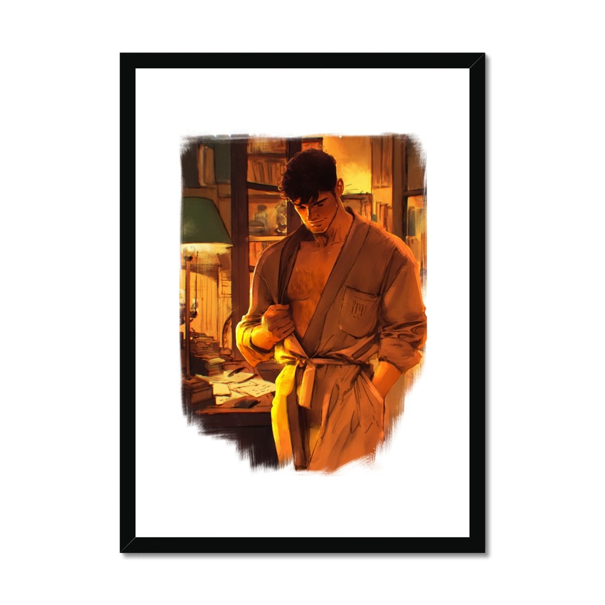 Robe Framed & Mounted Print - Ego Rodriguez Shop