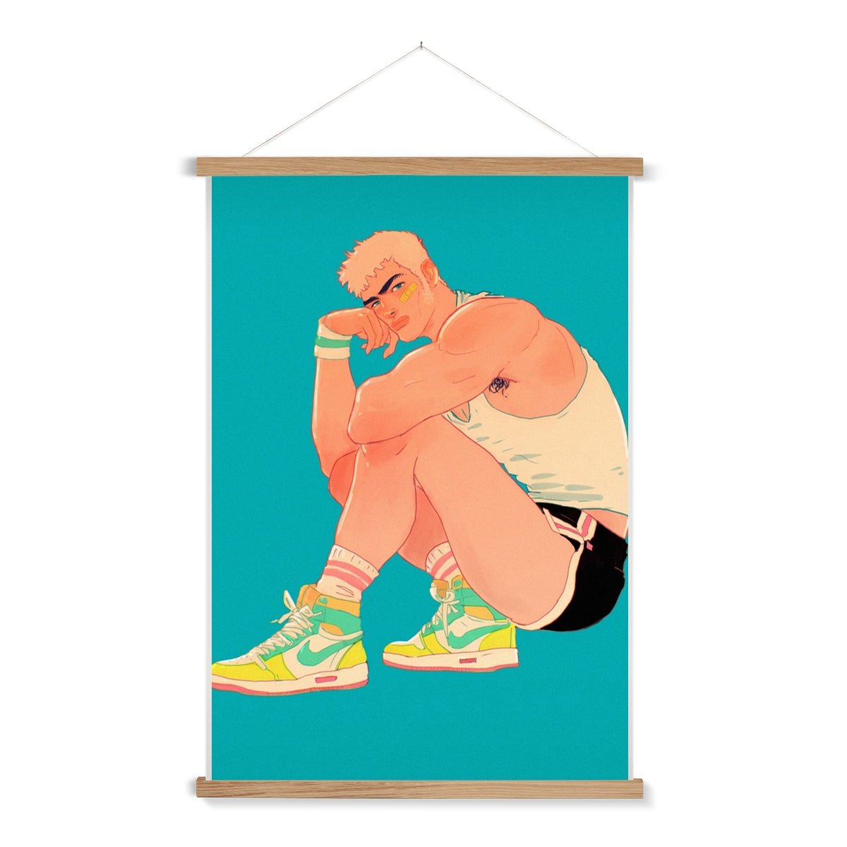Runner Fine Art Print with Hanger - Ego Rodriguez Shop