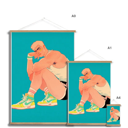 Runner Fine Art Print with Hanger - Ego Rodriguez Shop