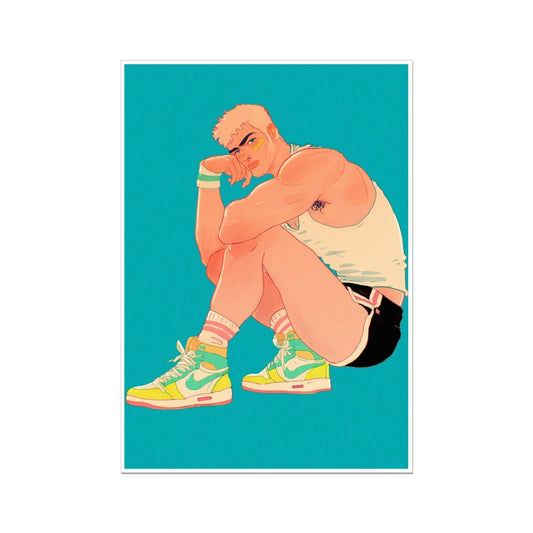 Runner Wall Art Poster - Ego Rodriguez Shop
