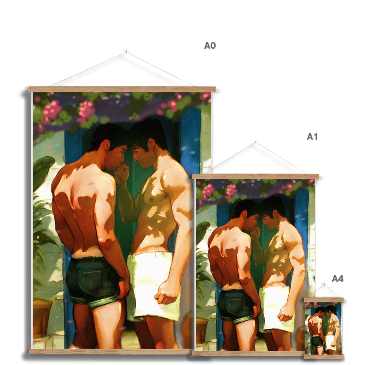 Sardinia Fine Art Print with Hanger - Ego Rodriguez Shop