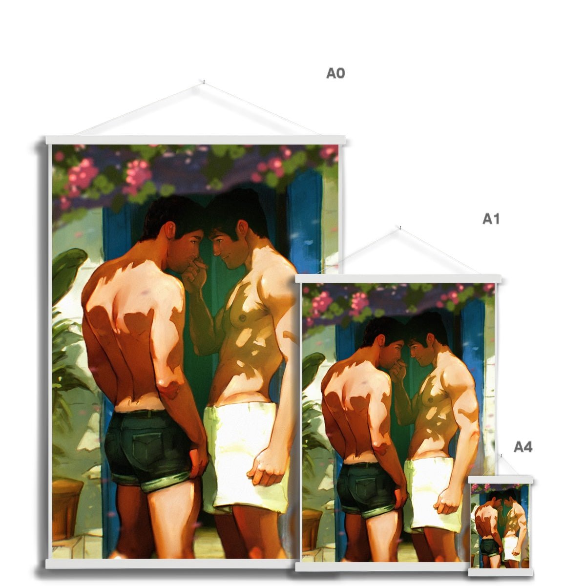 Sardinia Fine Art Print with Hanger - Ego Rodriguez Shop