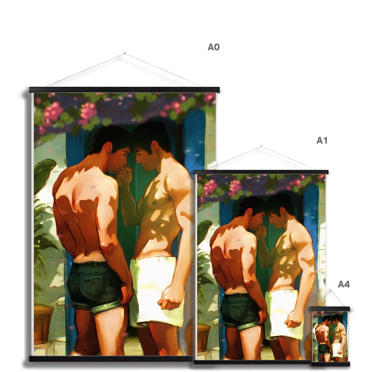 Sardinia Fine Art Print with Hanger - Ego Rodriguez Shop