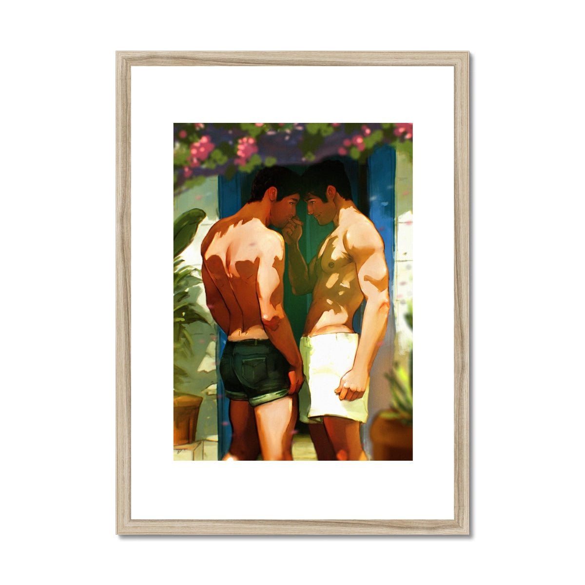 Sardinia Framed & Mounted Print - Ego Rodriguez Shop