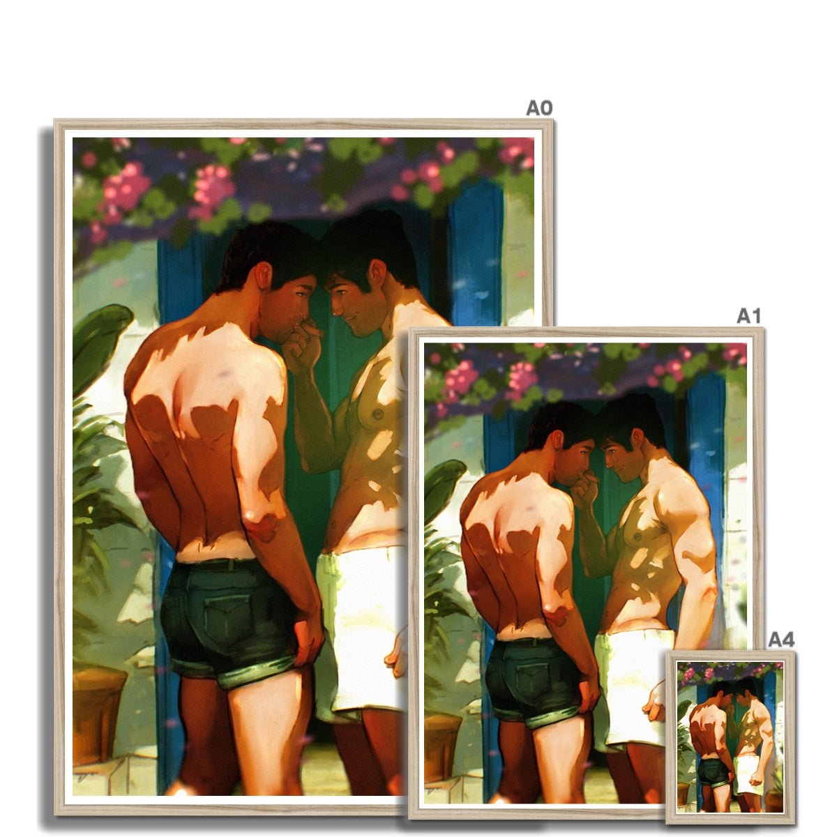 Sardinia Framed Print - Ego Rodriguez Shop