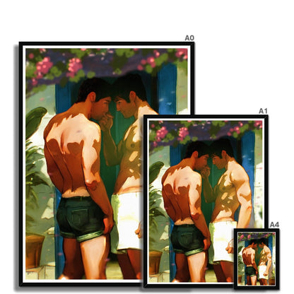 Sardinia Framed Print - Ego Rodriguez Shop