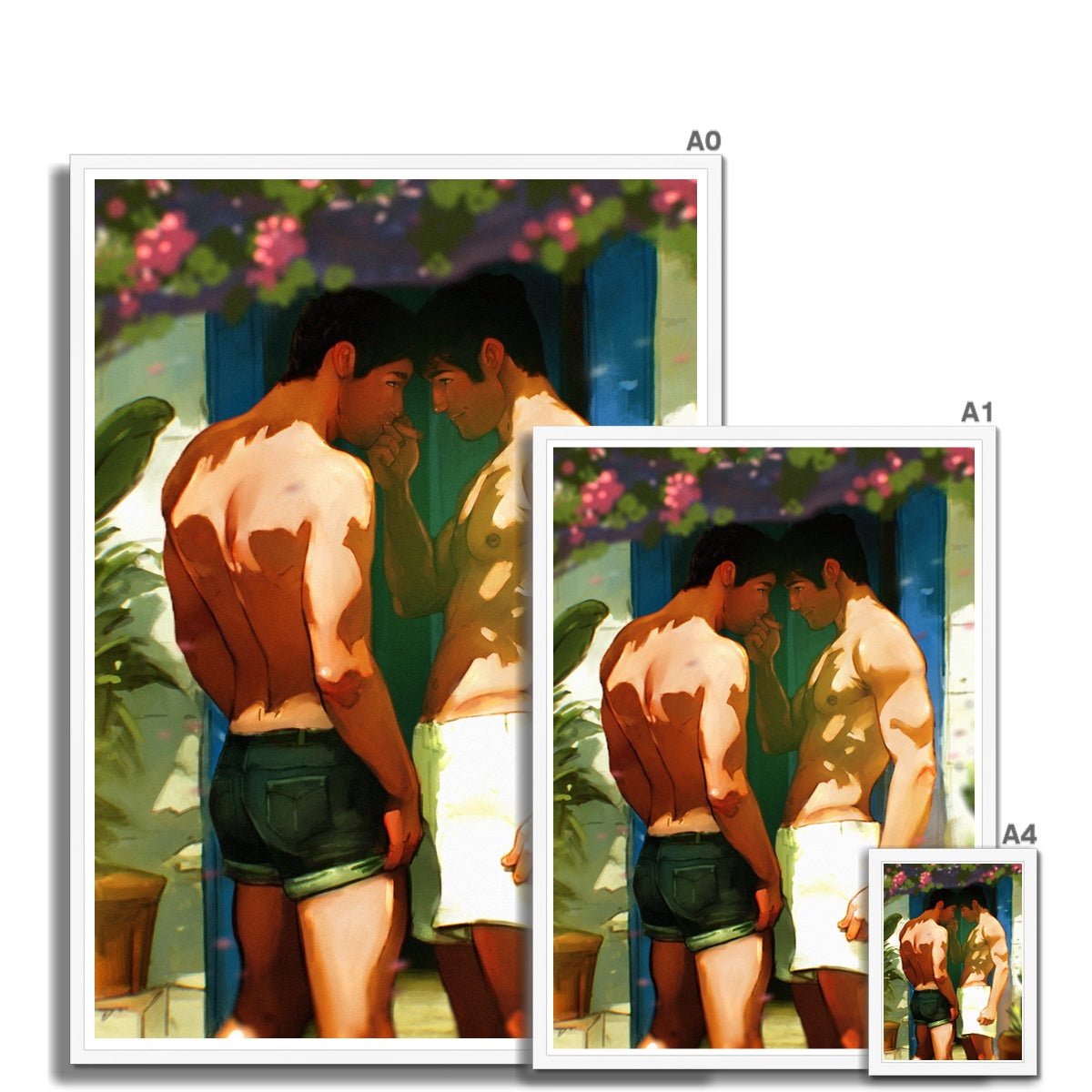 Sardinia Framed Print - Ego Rodriguez Shop