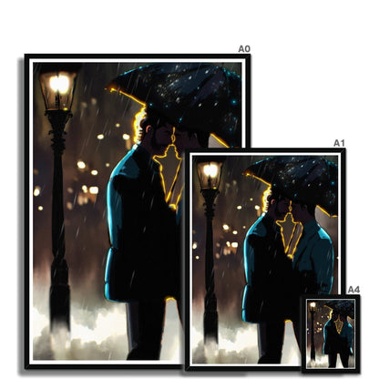 September Rain Framed Print - Ego Rodriguez Shop