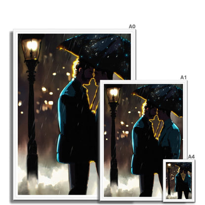 September Rain Framed Print - Ego Rodriguez Shop