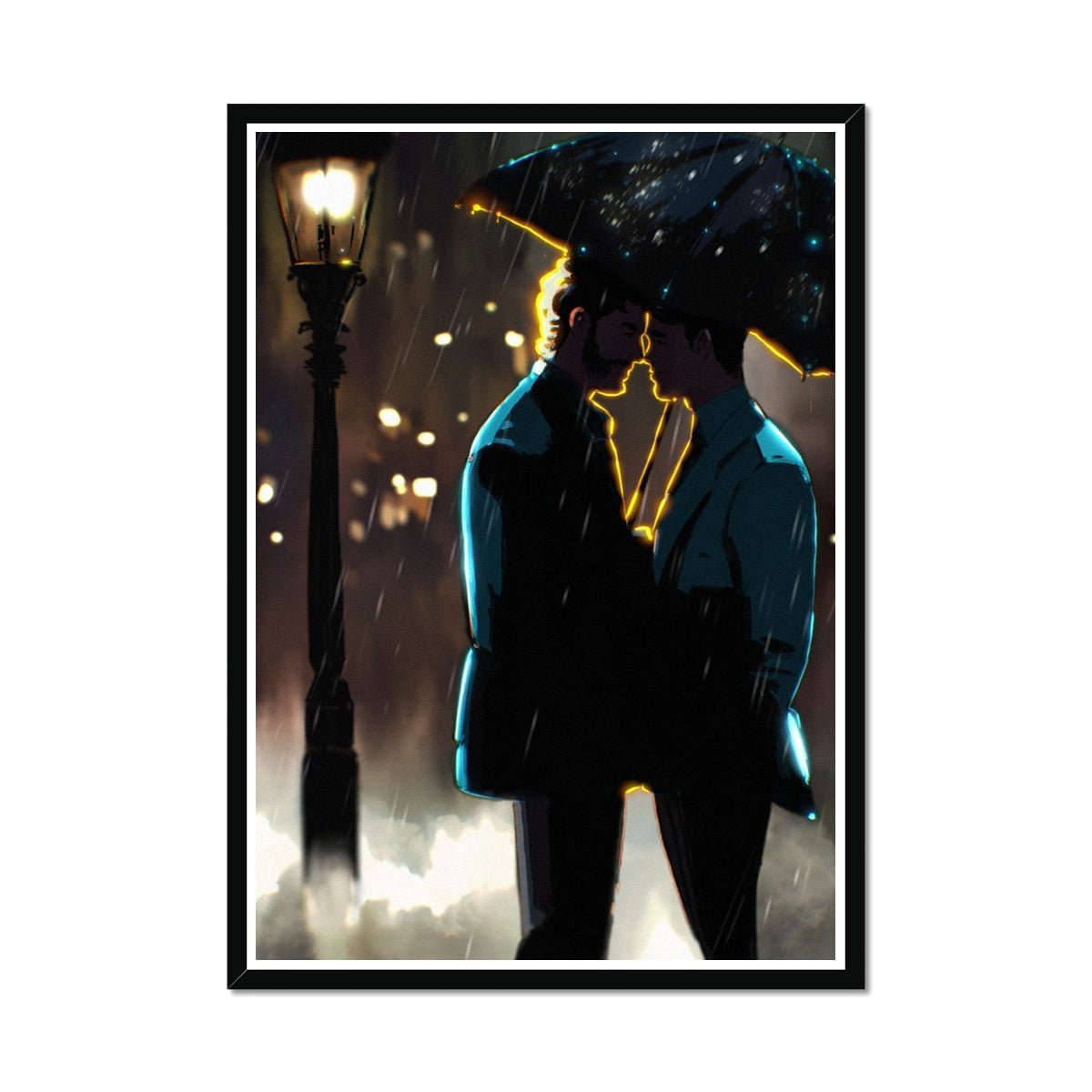 September Rain Framed Print - Ego Rodriguez Shop