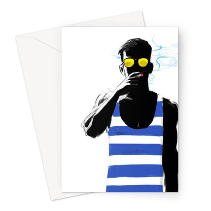 Shades Greeting Card - Ego Rodriguez Shop