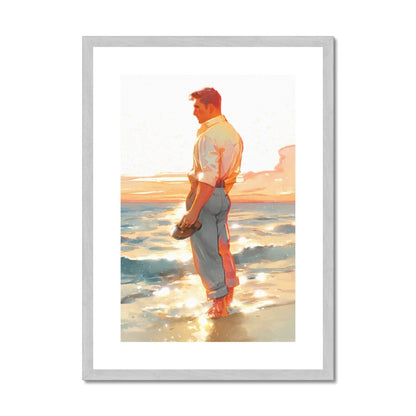 Shore Antique Framed & Mounted Print - Ego Rodriguez Shop