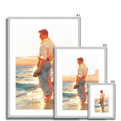 Shore Antique Framed & Mounted Print - Ego Rodriguez Shop