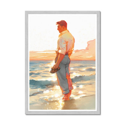 Shore Antique Framed Print - Ego Rodriguez Shop