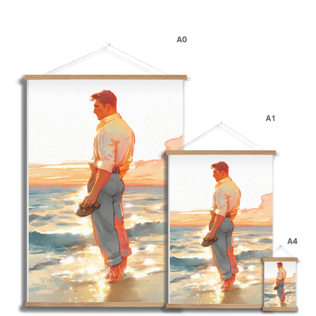 Shore Fine Art Print with Hanger - Ego Rodriguez Shop