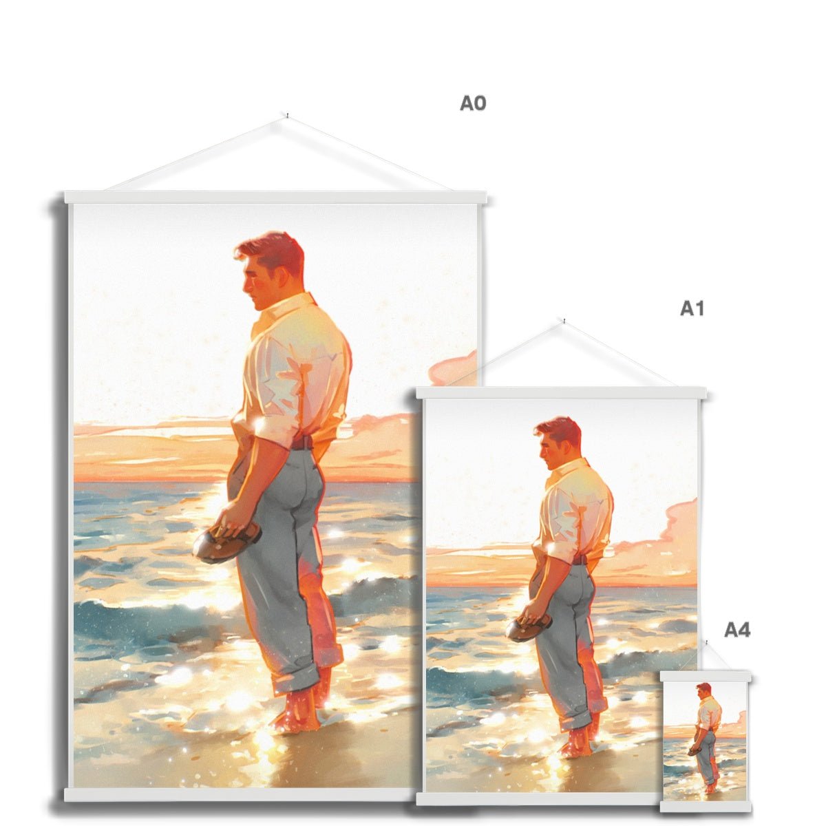 Shore Fine Art Print with Hanger - Ego Rodriguez Shop