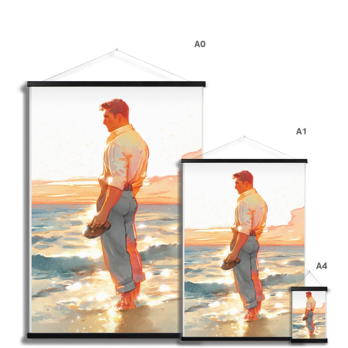 Shore Fine Art Print with Hanger - Ego Rodriguez Shop