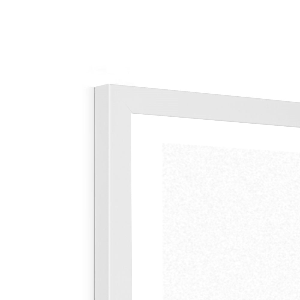 Shore Framed Print - Ego Rodriguez Shop