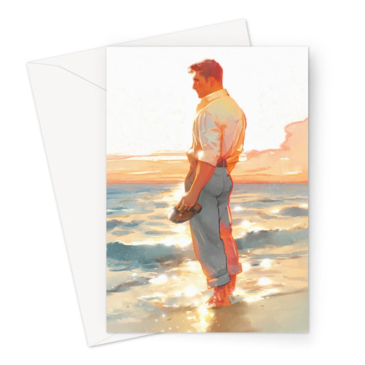 Shore Greeting Card - Ego Rodriguez Shop