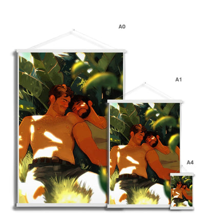 Siesta Fine Art Print with Hanger - Ego Rodriguez Shop