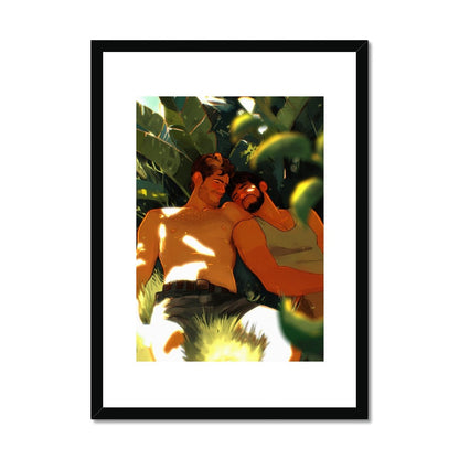 Siesta Framed & Mounted Print - Ego Rodriguez Shop