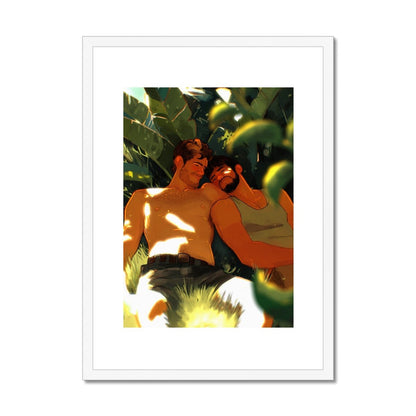 Siesta Framed & Mounted Print - Ego Rodriguez Shop