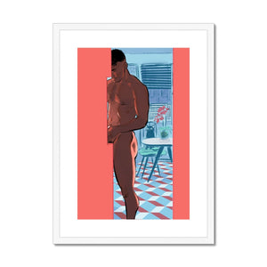 Snack Framed & Mounted Print - Ego Rodriguez Shop