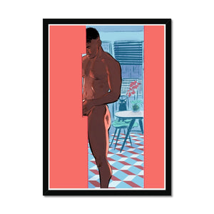 Snack Framed Print - Ego Rodriguez Shop