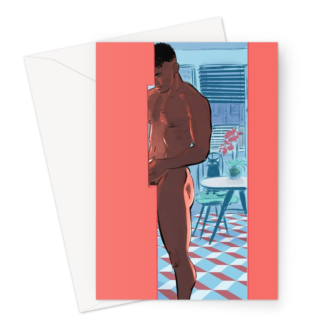 Snack Greeting Card - Ego Rodriguez Shop