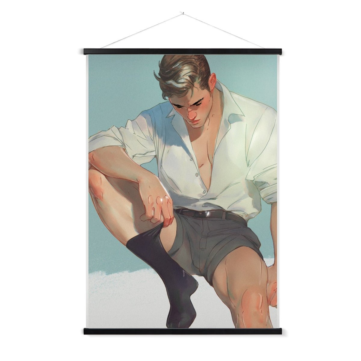 Sock Fine Art Print with Hanger - Ego Rodriguez Shop