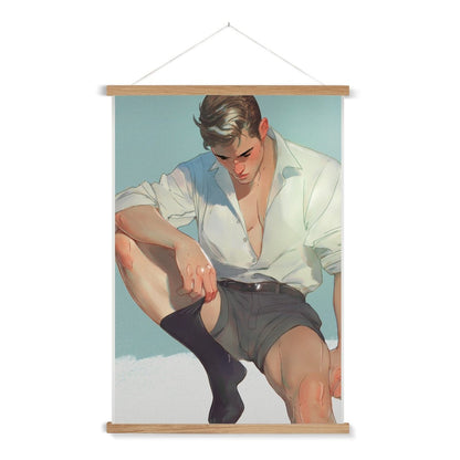 Sock Fine Art Print with Hanger - Ego Rodriguez Shop