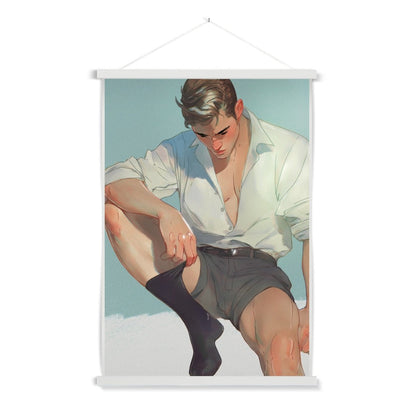 Sock Fine Art Print with Hanger - Ego Rodriguez Shop